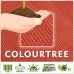 ColourTree 12' x 12' x 12' Sun Shade Sail Canopy ?Triangle Merlot Red - Commercial Standard Heavy Duty - 160 GSM - 4 Years Warranty   